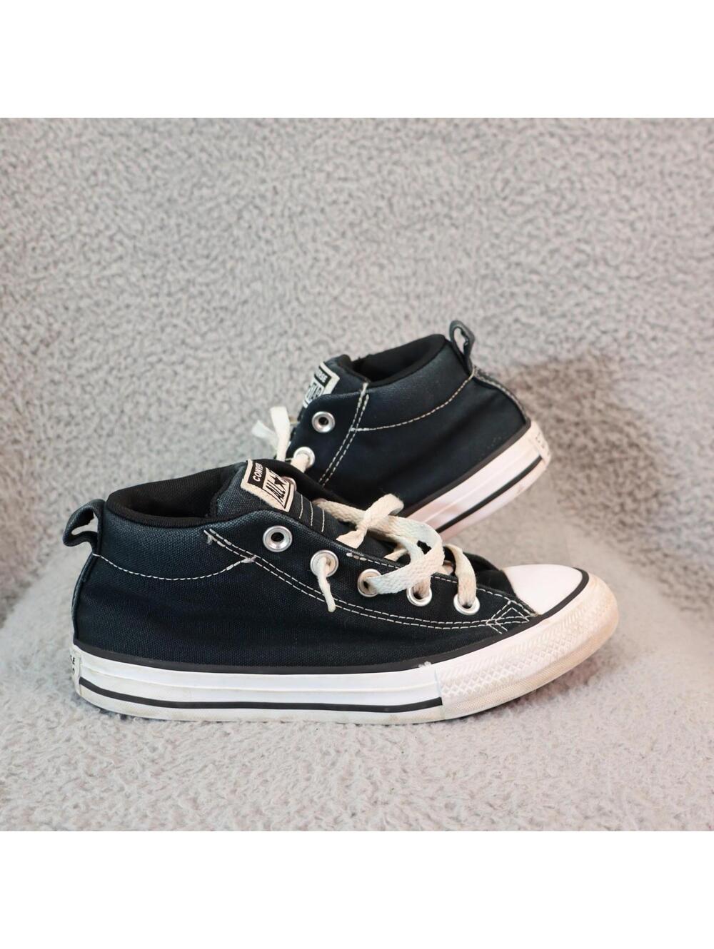 2Y Youth Converse CTAS Street Mid " Black White " A01720F
